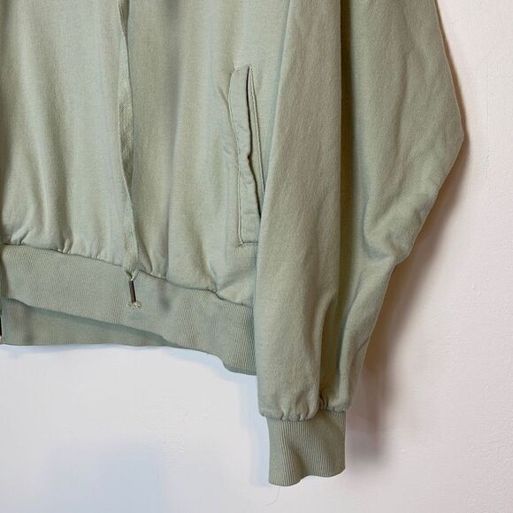 Young, Fabulous, and Broke Monroe Cowl Neck Cropped Hoodie M - Picture 2 of 5